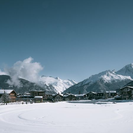 Les Peupliers Hotell Courchevel Exteriör bild