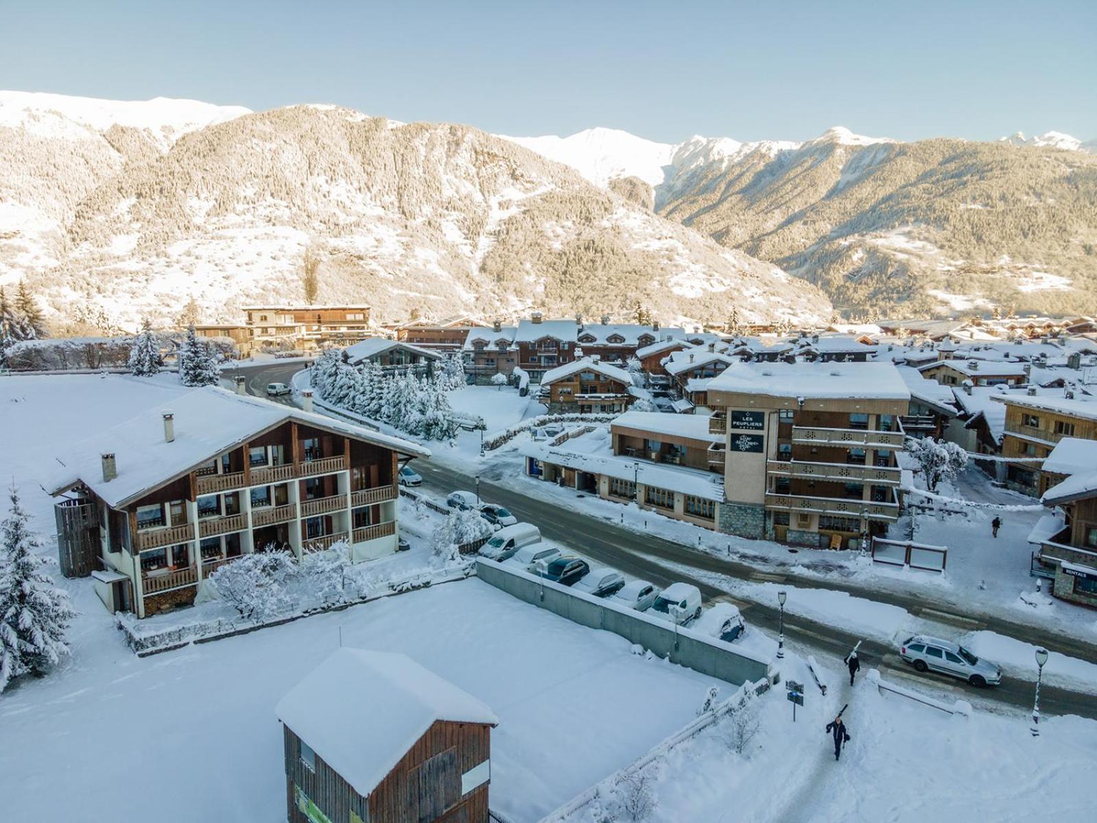 Les Peupliers Hotell Courchevel Exteriör bild